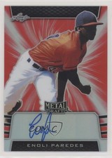 2019 Leaf Metal Draft Red 1/5 Enoli Paredes #BA-EP1 Auto fm0