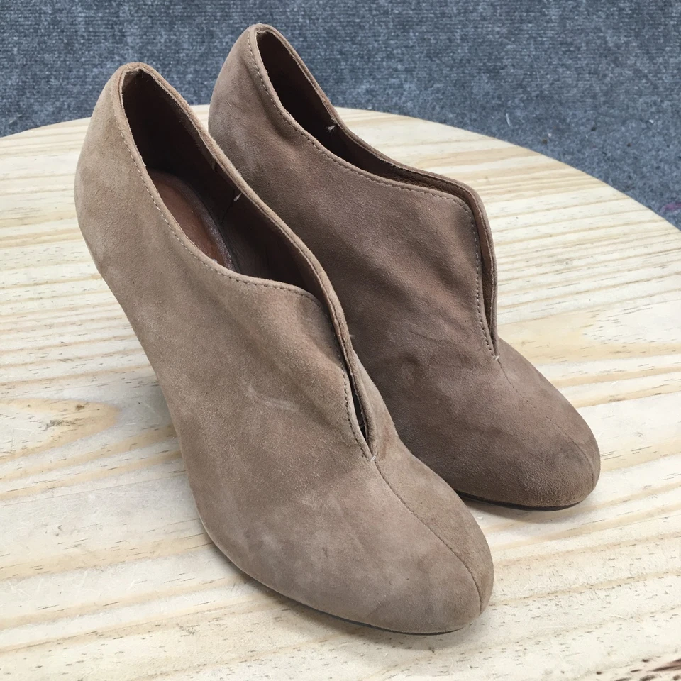 ALDO Botas Mujer 8 Faloriba Sin Cordones Stiletto Botín Bajo Marrón Gamuza Foto 3 de 4