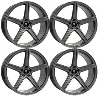 4 Mb Design Felgen KV1S 9.0Jx21 ET35 5X112 Grau FüR Seat Ateca Cupra Ateca Cupra