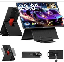 Blackview 24" Large Portable Monitor,1080P FHD 100Hz IPS Laptop Monitor Extender