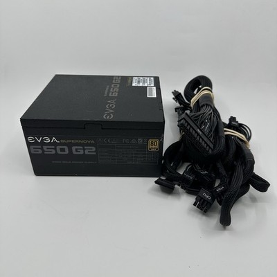 EVGA SuperNOVA 650 G2 650 W 80+ Gold Certified Fully Modular ATX Power Supply