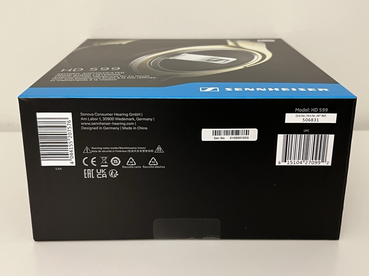 Sennheiser HD 599 Headband Headphones - Ivory for sale online | eBay