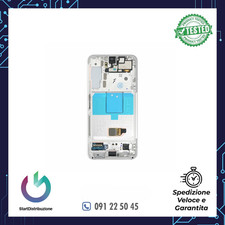 DISPLAY LCD+ TOUCH ORIGINALE SAMSUNG SERVICE VIOLA SM-S901B S22 5G 2022 + FRAME