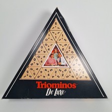 Triominos de Luxe Goliath Vintage 80er Jahre Brettspiel dreieckige Dominos