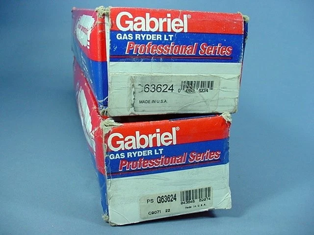 2 Gabriel REAR Gas Shock Absorbers G63624 for 92-07 Ford E150 Van Econoline Club - Image 3 of 4