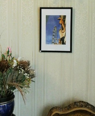 Mehran L - 17 x 12 - gerahmtes Limited Edition Foto - 1/50, ''The London Eye''