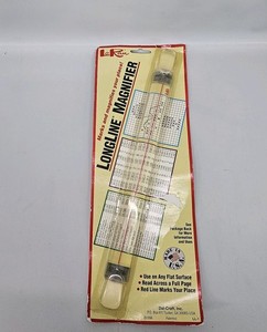 LoRan LongLine LL-1 Arts Crafts Books & Small Print Guide Magnifier 2003