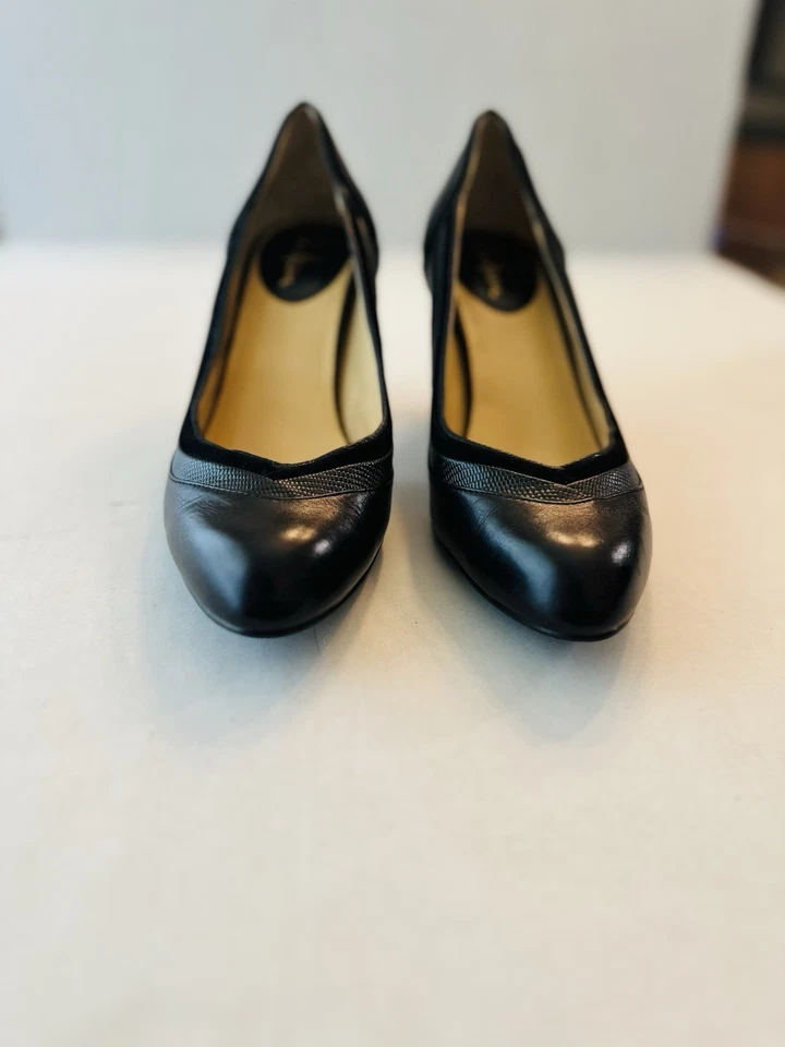 Tacones de negocios negros Cole Haan para mujer talla 10B de EE. UU. Foto 2 de 4