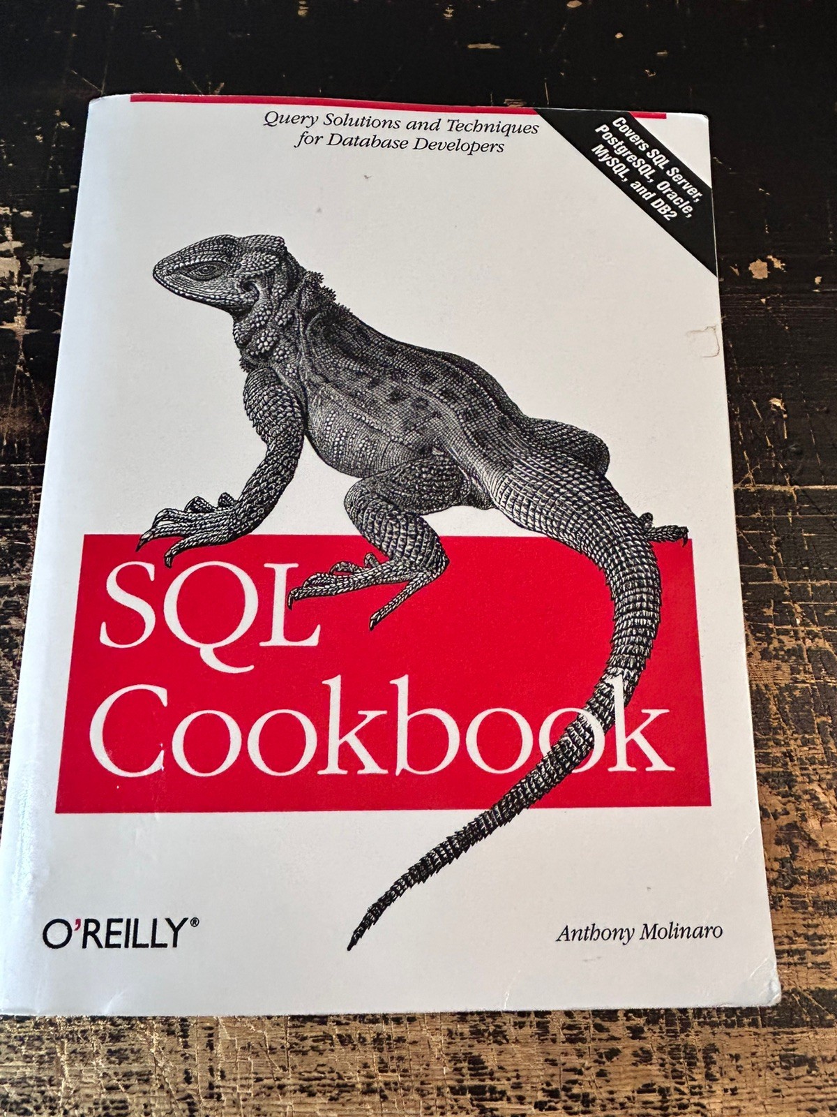 SQL Cookbook  by Molinaro, Anthony | Book | condition VG