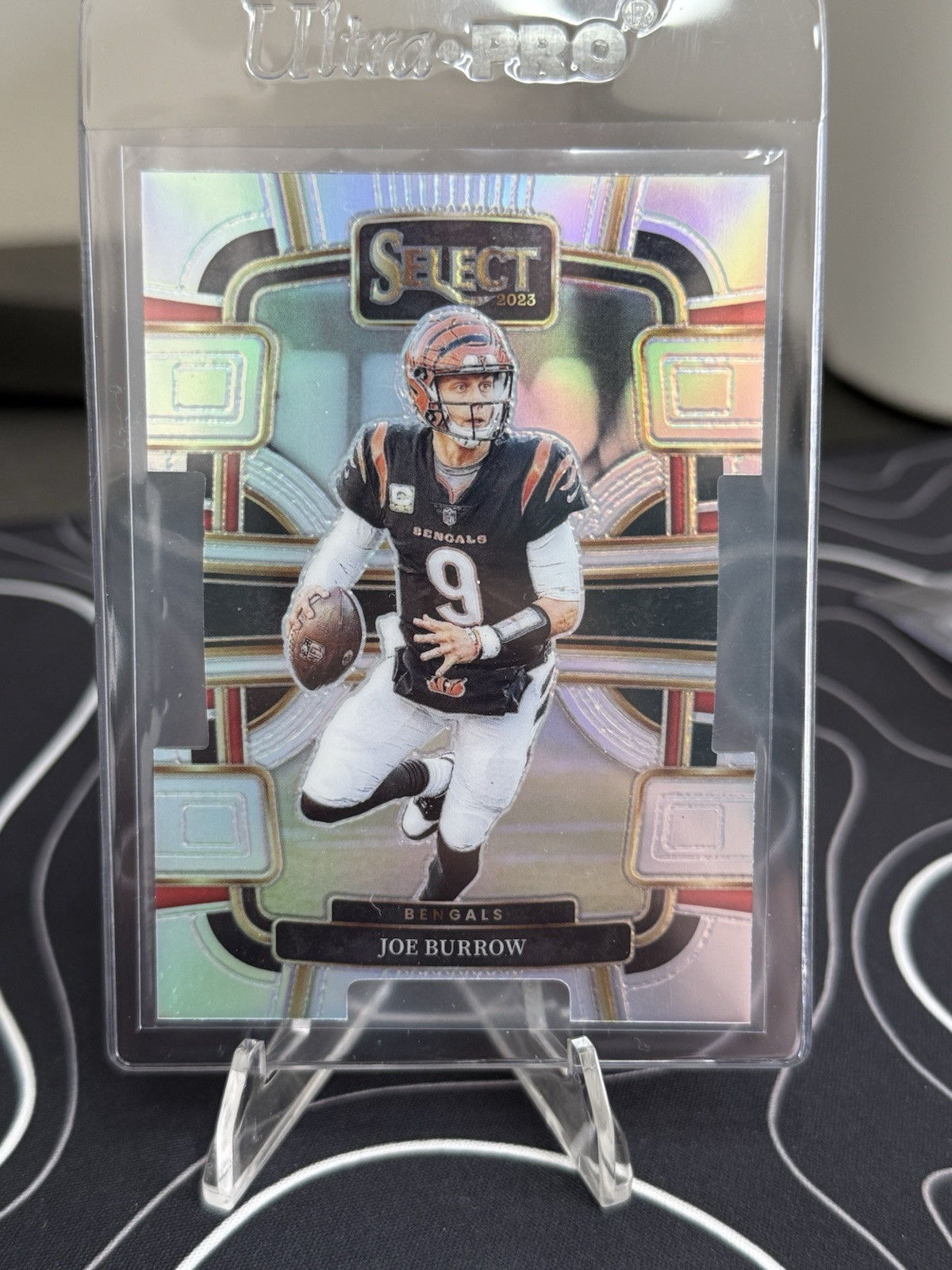 Joe Burrow Silver Prizm Die-Cut #20