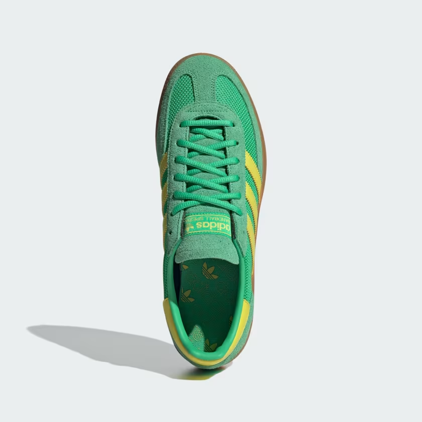 Adidas Handball Spezial Energy Green Pure Sulfur Gum Men's Size