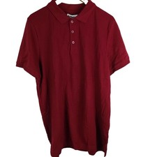 bakaruda mens polo shirt maroon collared short sleeve size xxl free postage