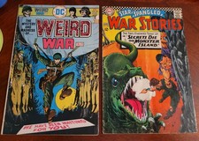 WEIRD WAR TALES #44 and STAR SPANGLED WAR STORIES #130, Good