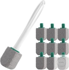Pumice Stone Toilet Cleaner with Long Handle,Pumice Toilet Scrubber Toilet Bowl