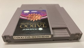 Taboo: The Sixth Sense Nintendo Entertainment System NES Authentic + Tested