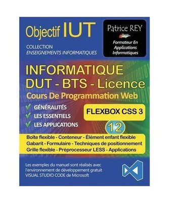 DUT Informatique - Flexbox [Tome 12]: avec Visual Studio Code: avec Visual Studi
