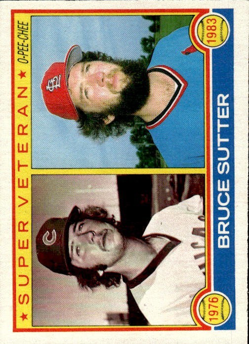 1983 O-Pee-Chee #151 Bruce Sutter SV NMMT