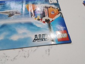 LEGO CITY: Coast Guard Helicopter & Life Raft Instruction Manuals Only (7738)