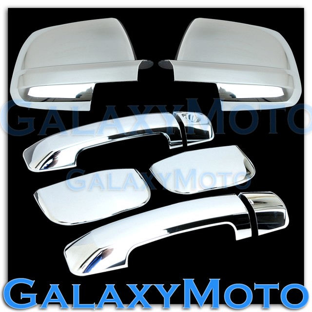 07-12 TOYOTA TUNDRA DOUBLE CAB Mirror+Chrome 4 Door Handle no Passenger