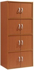 8 Door Storage Cabinet Office Organizer Kitchen Pantry Cupboard Shelves COLORS