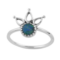 925 Sterling Silver Opal Teardrop Ring Boho/hippy/vintage/antique Jewellery 925 Sterling Silver Opal Teardrop Ring Boho/hippy/vintage/antique Jewellery