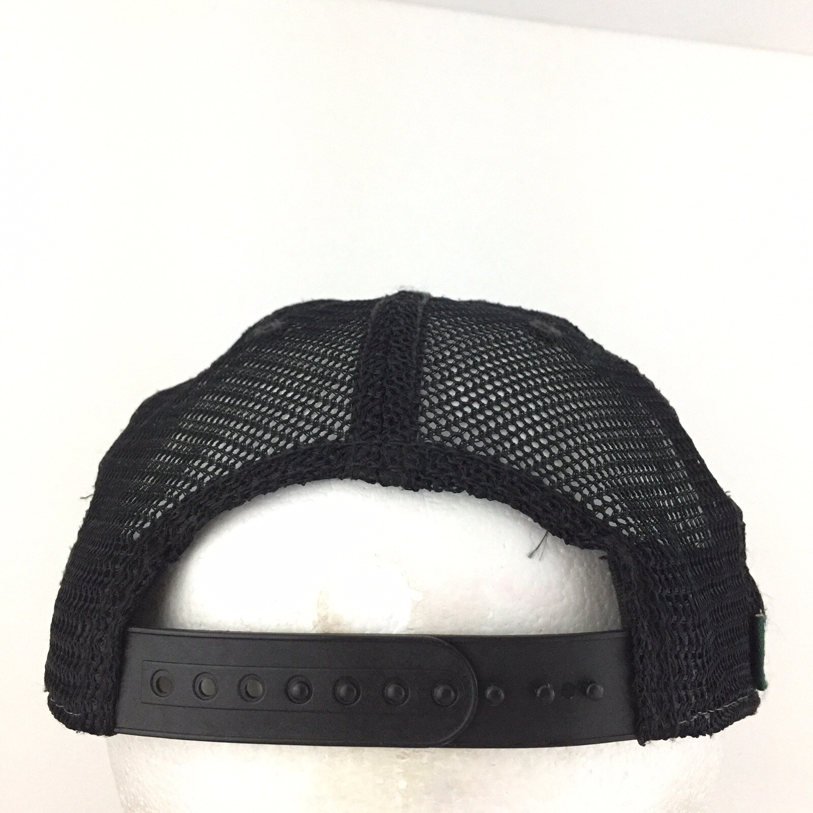 Island Fish Marathon Patch Hat Script Logo Mesh S… - image 6