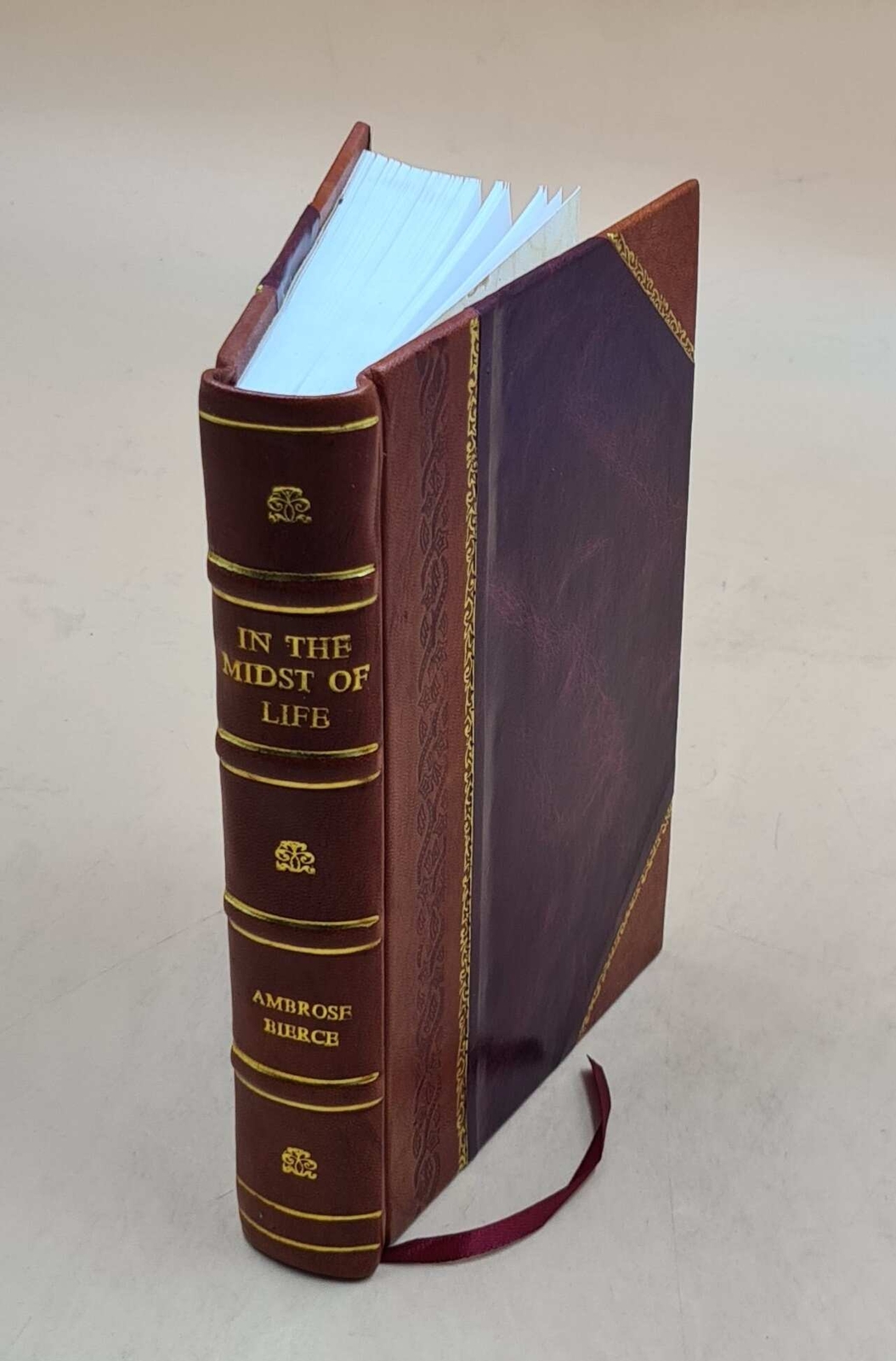 Classic 1892 Leather Bound Tales of Soldiers and Civilians