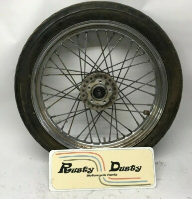 19” Harley Davidson Dual Disc Front Wheel 19x2.5 TLA Dyna FXR FX