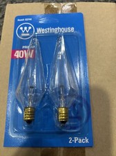 Westinghouse Prism 40w Light Bulbs 03744. 20 Total Bulb Lights. 20 Bulbs