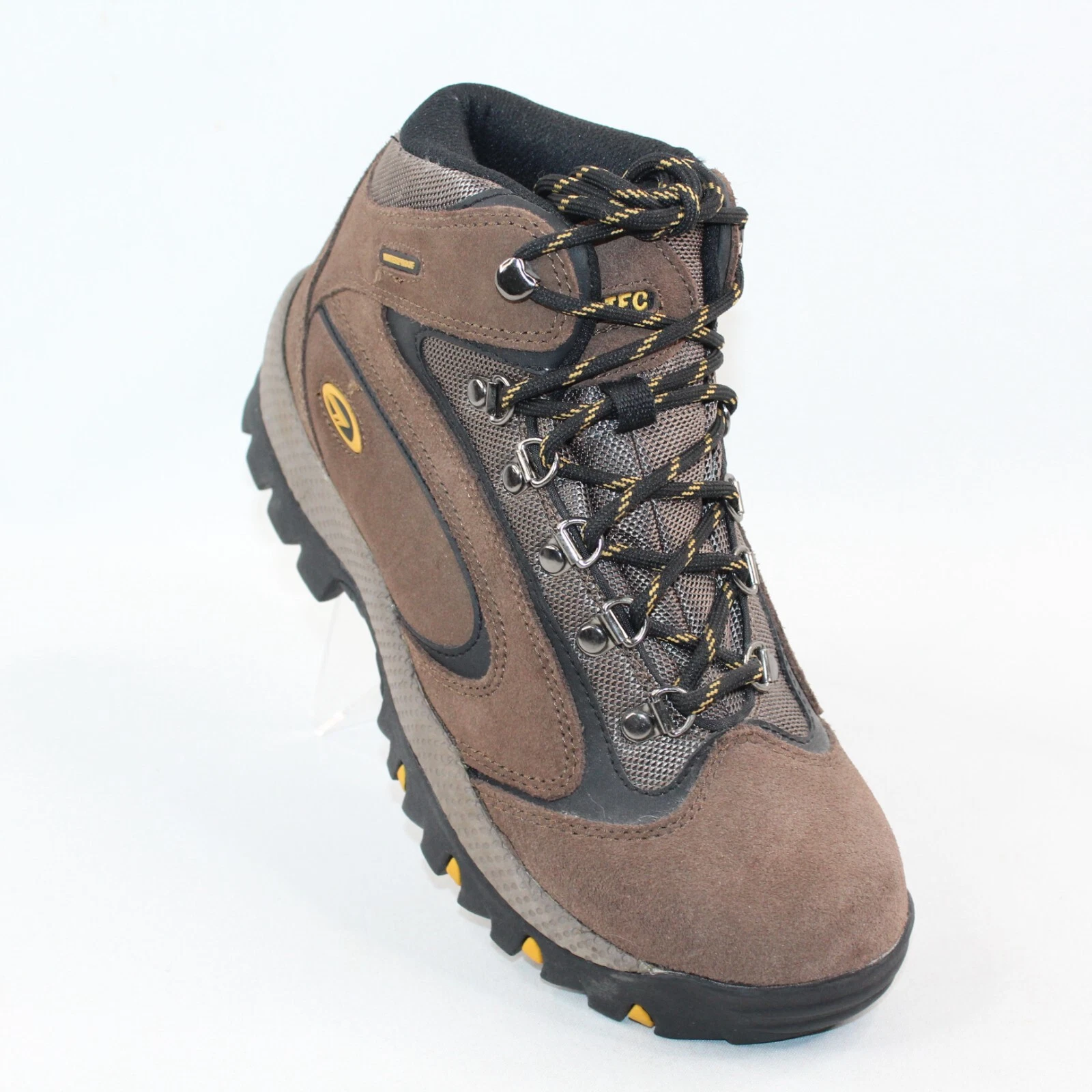 Hi-Tech Mens Size 8 Windom Peak Waterproof Lace Up Camping Hiking Walking Boots