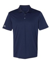 Adidas Mens Performance Polo Golf Shirt - Navy A230 Size: Medium - New Sealed