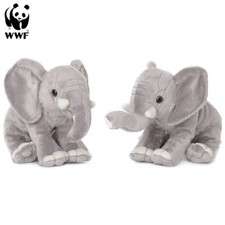 WWF Plüschtier Elefant 18cm 2 Varianten Kuscheltier Stofftier grau Elephant