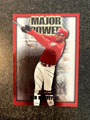 KEN GRIFFEY JR. 2000 Bowman Major Power Insert #MP6 Mariners B23