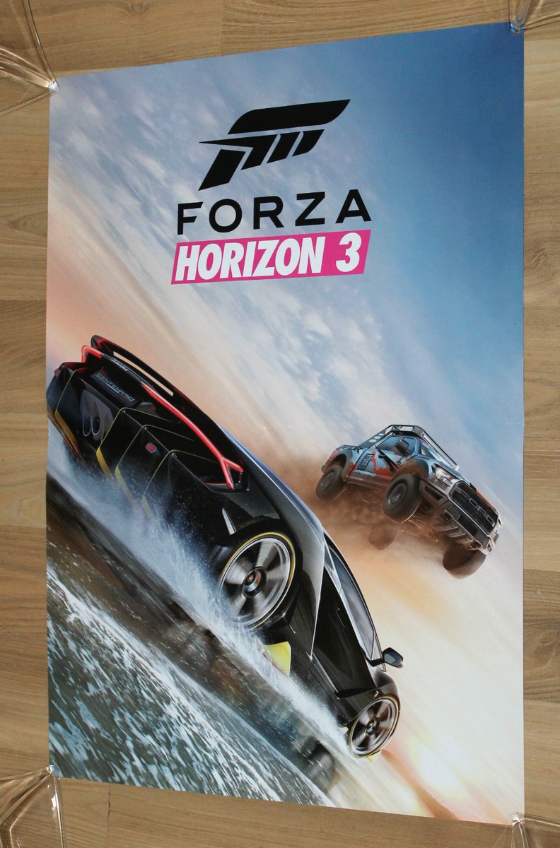Forza Motorsport 7 (4 Panel) Cars Wall Art – Prime Décor