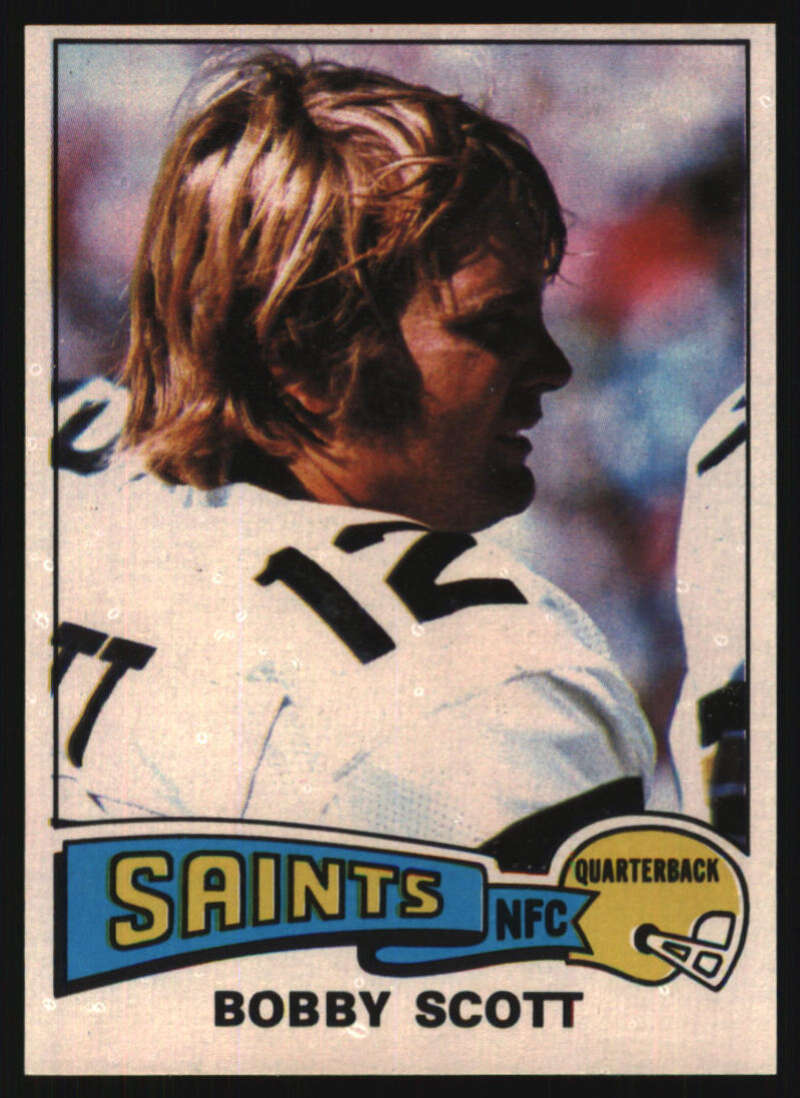 1975 Topps #79 Bobby Scott EXMT/EXMT+ Saints 600948