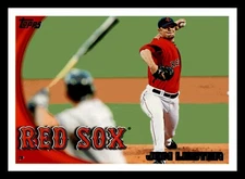 2010 Topps Jon Lester Boston Red Sox #656 Centered Mint