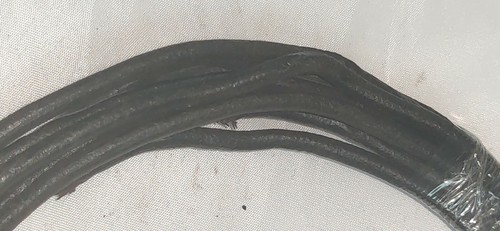 #14AWG WE Waxed Cloth Tinned Solid Copper Wire 4.15M +4.25M (W262) - Picture 3 of 4