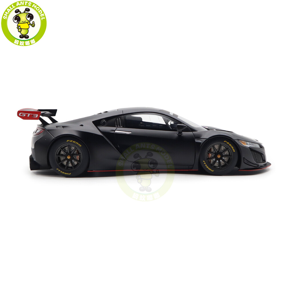 1/18 Autoart 81899 Honda NSX GT3 Matt Black / Custom Color Model