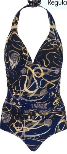 Seaspray Laguna Folien Neckholder Badeanzug Größe UK 18 UVP 94£
