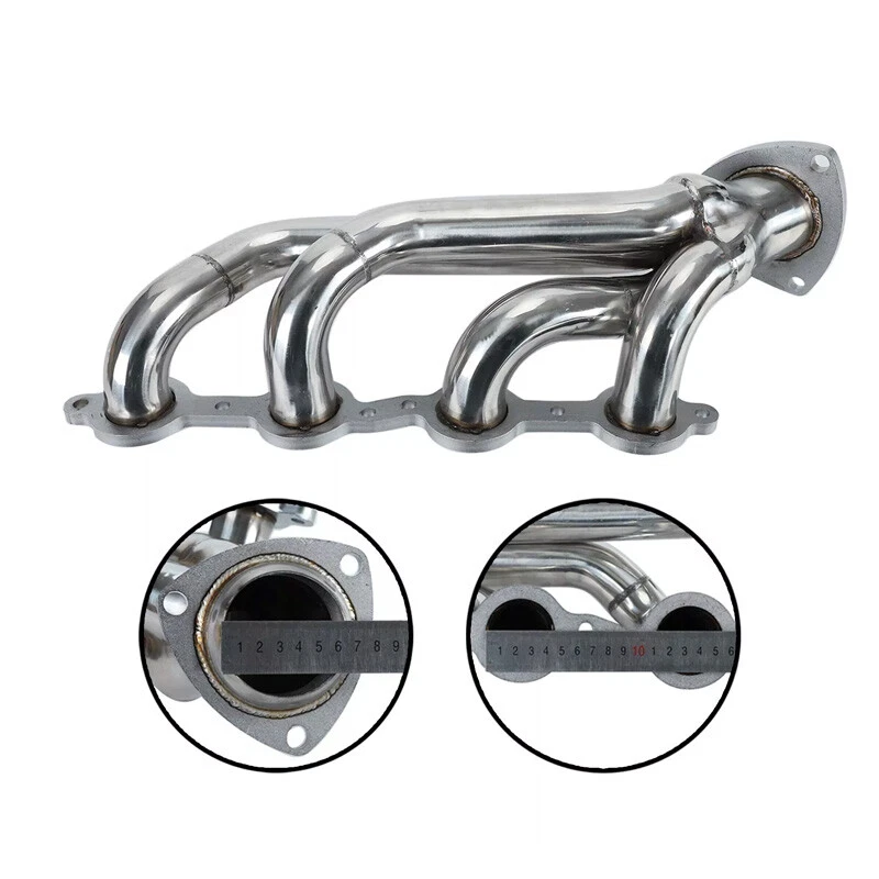 NEW Shorty Headers for 02-16 Chevy Silverado 1500 2500HD 3500HD 4.8 5.3 6.0L Foto 2 de 4