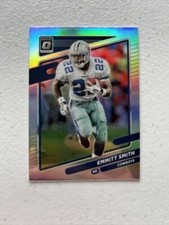 Emmitt Smith 2021 Donruss Optic # 25 Silver Prizm Dallas Cowboys A-13