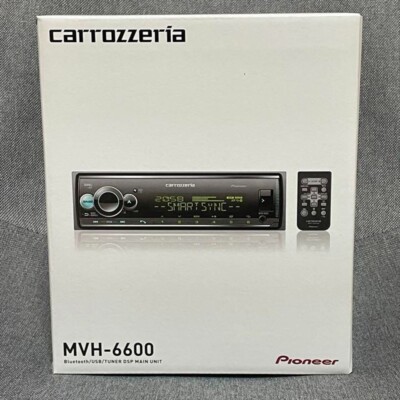 Carrozzeria/Pioneer Car Audio 1DIN USB Bluetooth MVH-6600 Remote