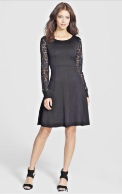 chinese dress ladies Lace Knit Maxi Sweater Dress main image 1