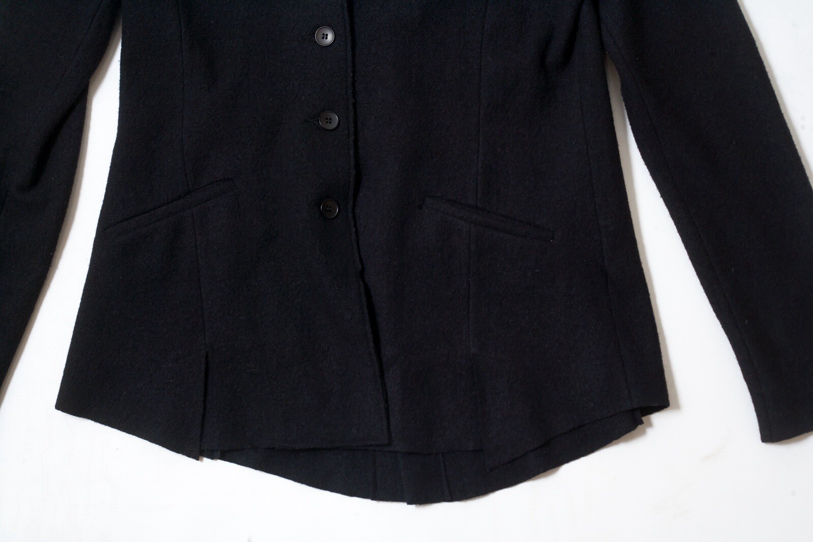 Elemente Clemente Wool Button Jacket Coat Size 3 - image 2