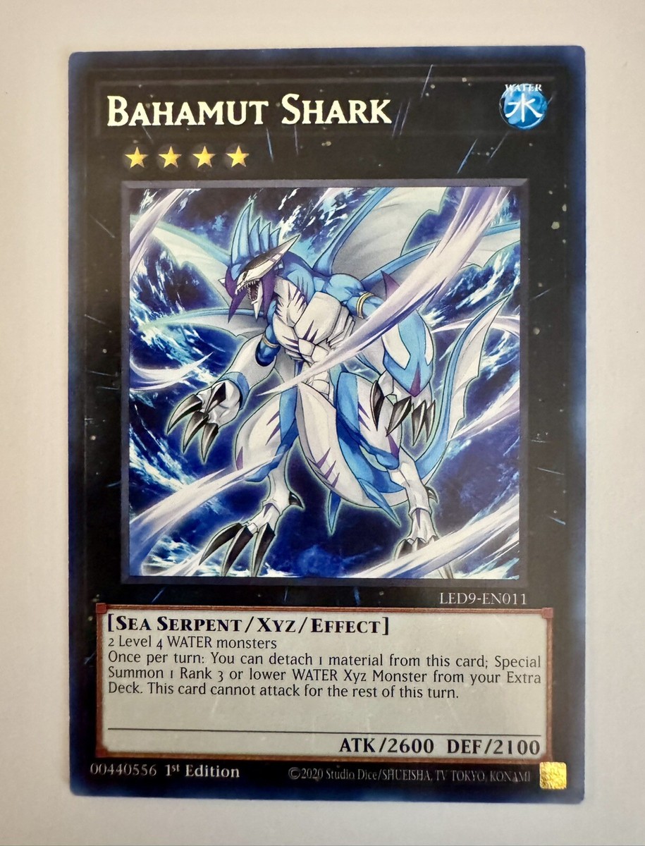 Bahamut Shark LED9-EN011 Yugioh 1st Edition | Rare Legendary Duelists Duels  From