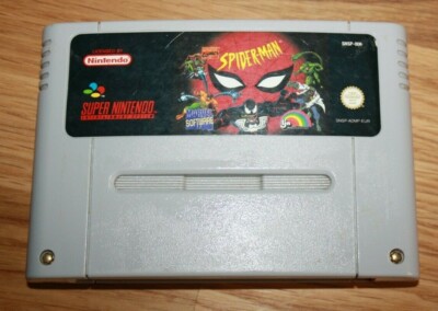 Spider - Man Supernintendo snes S nes 100% Original