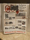 IH McCormick Deering Farmall f12 Tractor Brochure poster A-159-Y single wheel