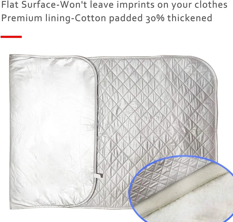 Thickened 32x55 Inch Ironing Blanket - Perfect for Tabletop and Countertop Use - Image 4 of 4