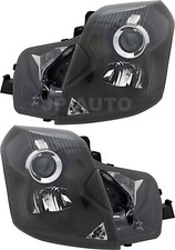 For 2003-2007 Cadillac Cts Headlight Halogen Set Driver And Passenger Side