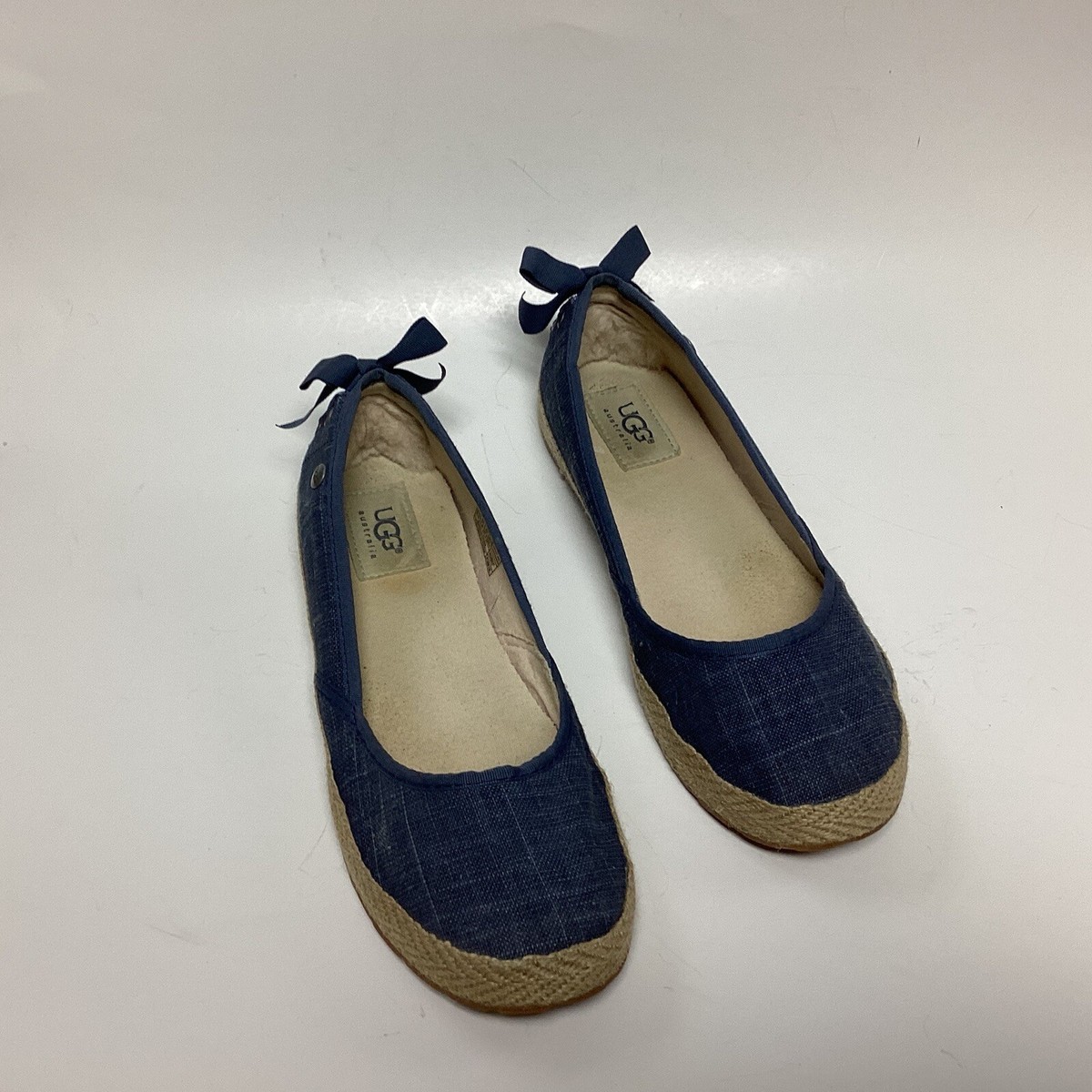 UGG Shoes Size Flats Slip On Indah Marrakech Espadrille Blue